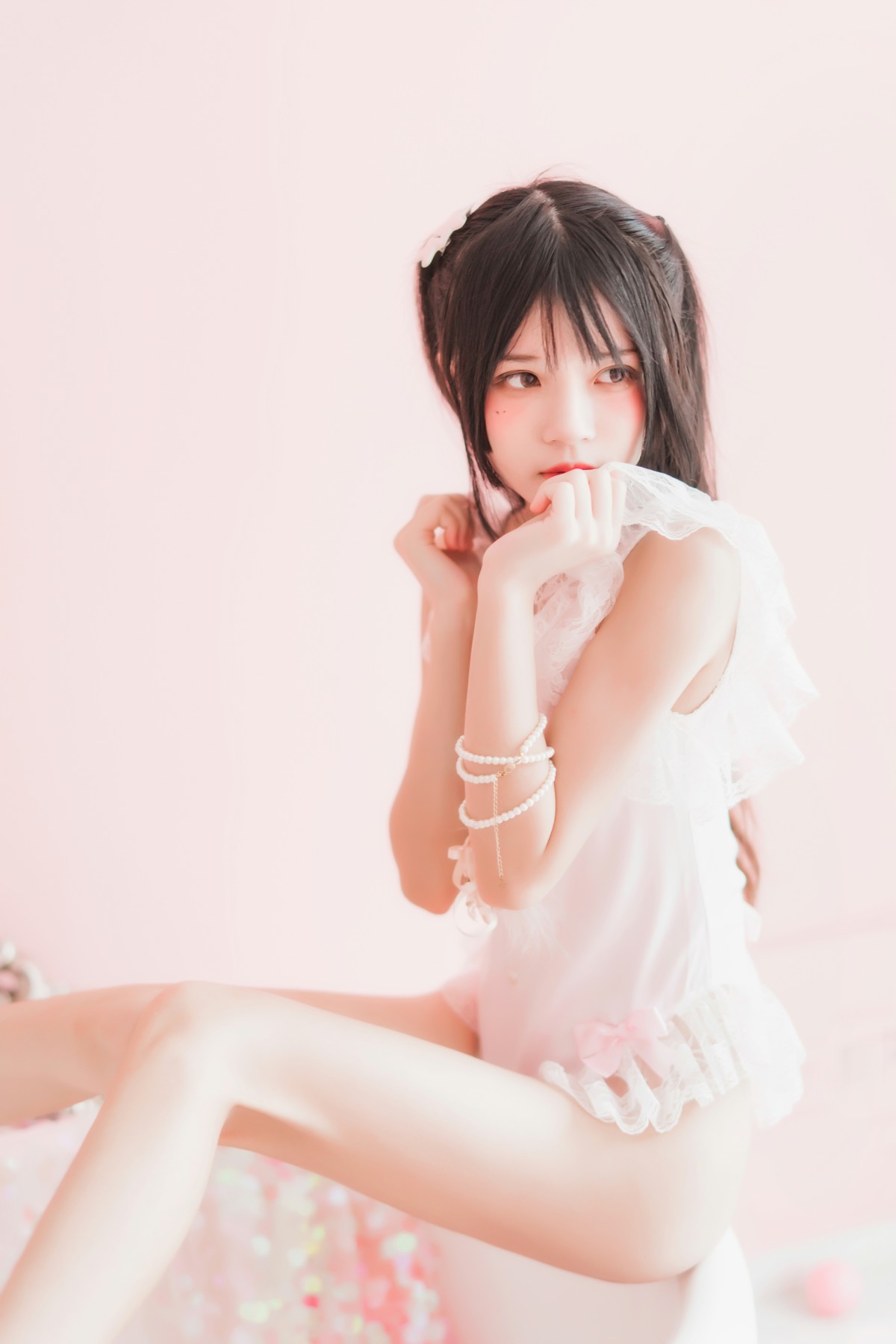 图片[43]-萝莉风COS 桜桃喵 –粉色浴缸 – COSPLAY-小乔阁