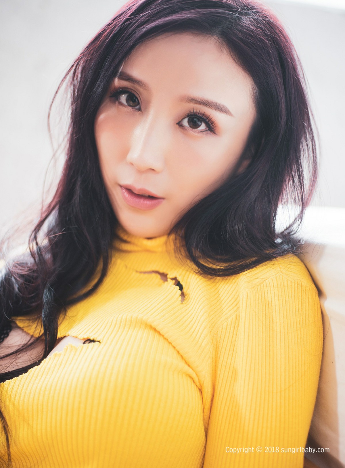 图片[6]-[SUNGIRL阳光宝贝]NO.007 黄色诱惑！蔓蔓恋上你写真 黄蔓蔓Irenea – COSPLAY-小乔阁