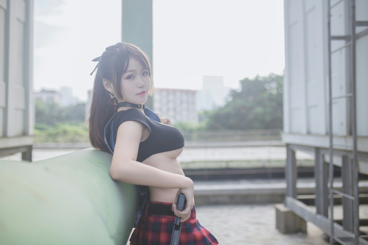 图片[21]-性感人气COSER Yoko宅夏Cos – 红色格子 – COSPLAY-小乔阁