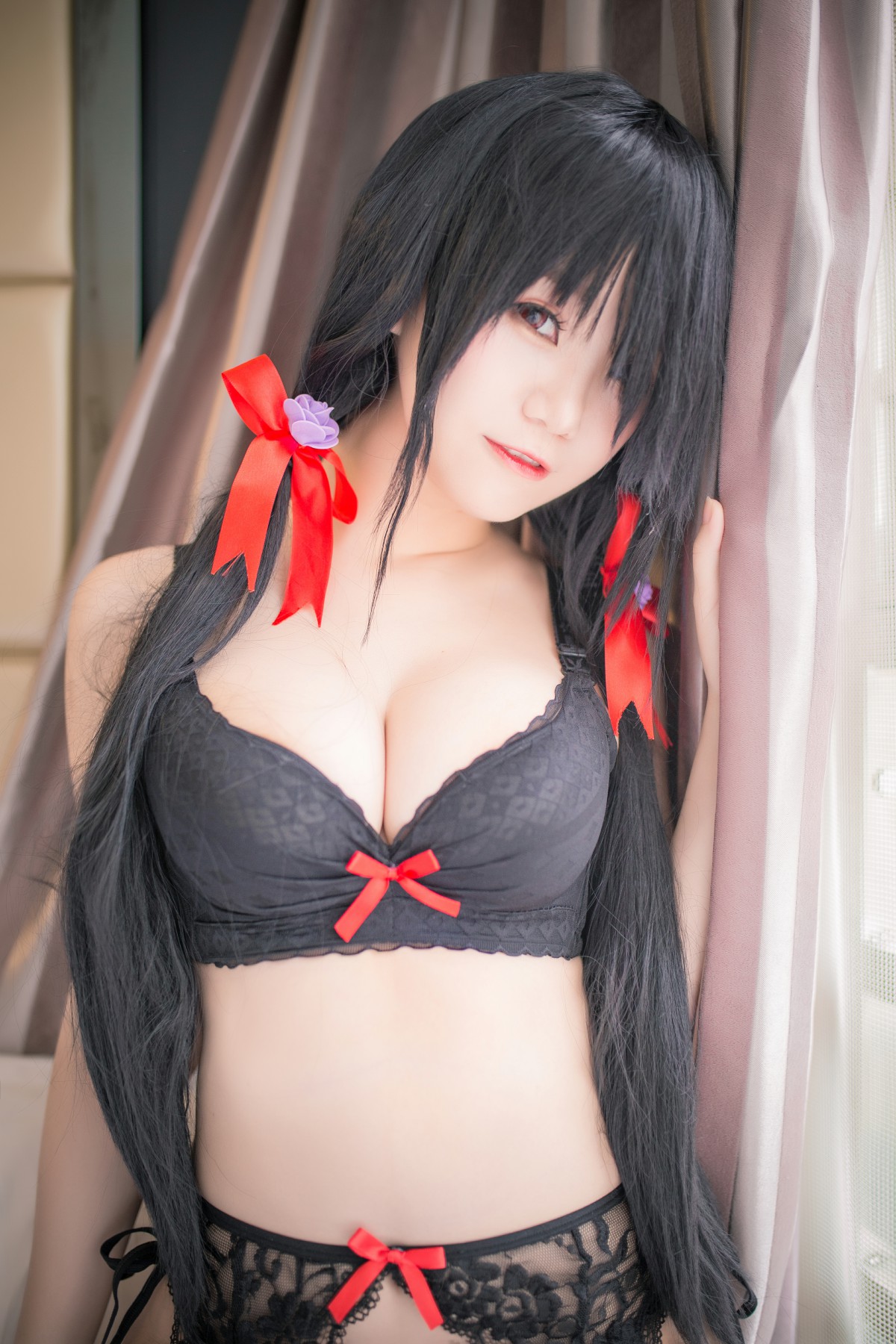 图片[12]-性感人气COSER Yoko宅夏Cos – 狂三内衣 – COSPLAY-小乔阁