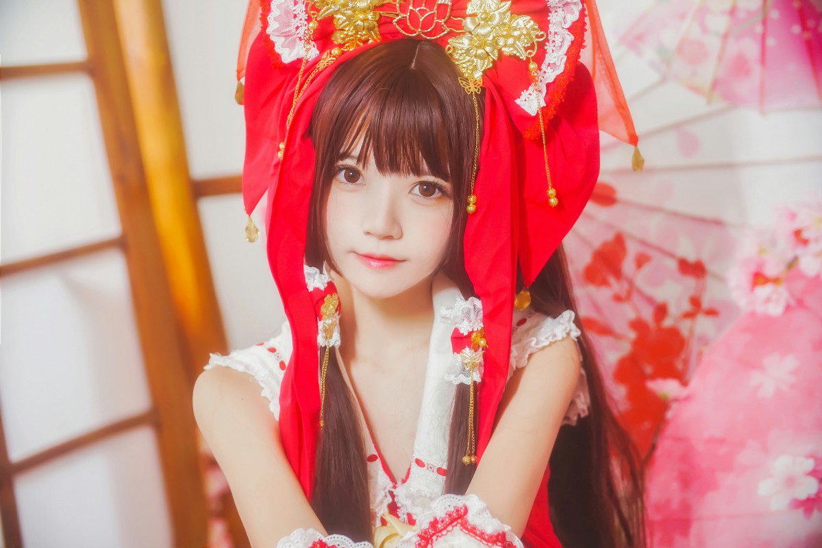 图片[13]-萝莉风COS 桜桃喵 – 灵梦 新年快乐 – COSPLAY-小乔阁