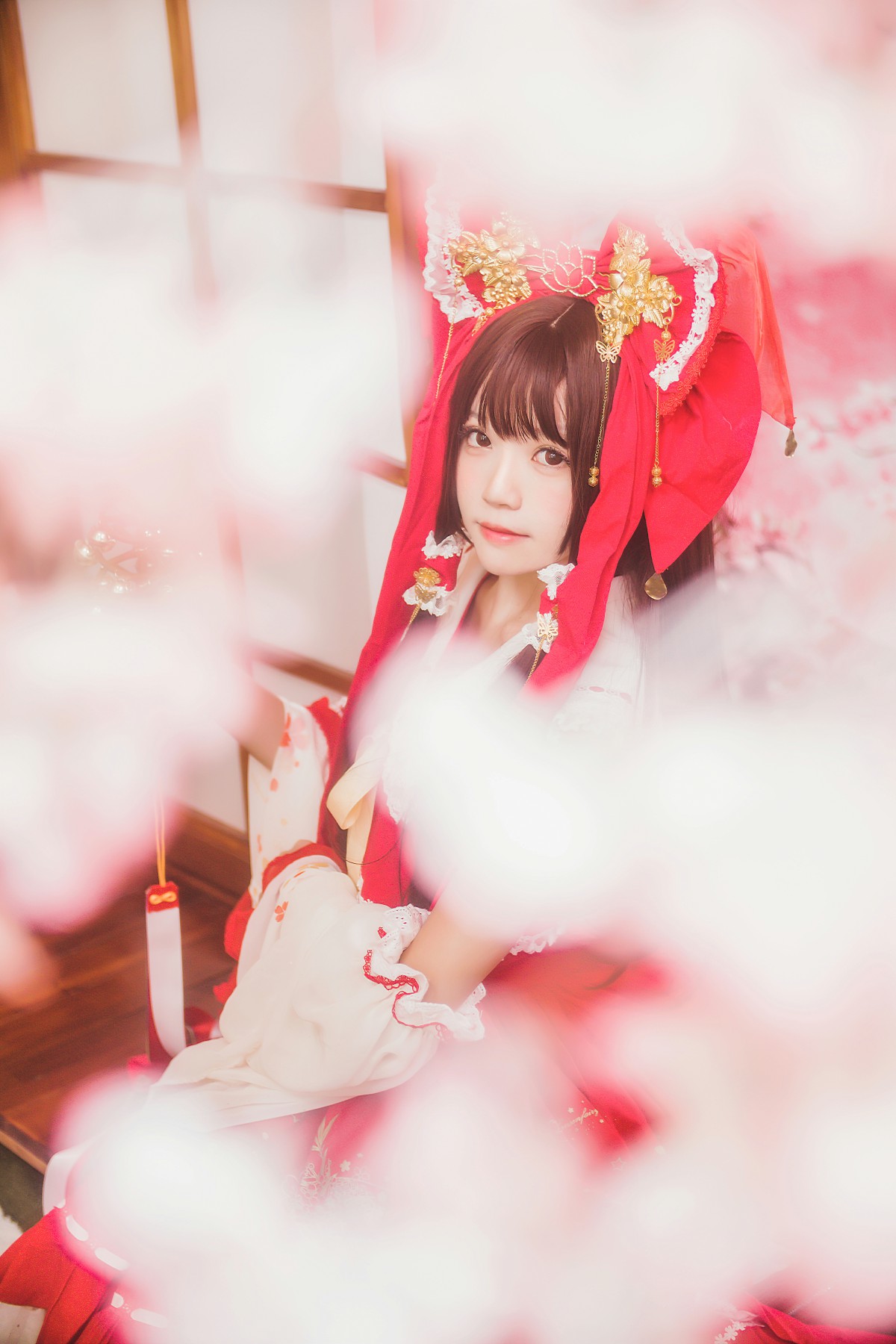 图片[26]-萝莉风COS 桜桃喵 – 灵梦 新年快乐 – COSPLAY-小乔阁