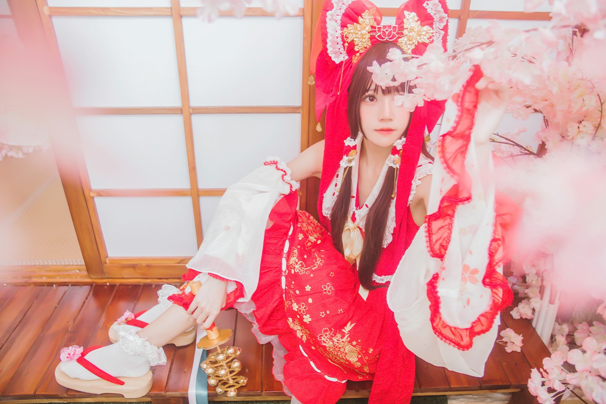 图片[28]-萝莉风COS 桜桃喵 – 灵梦 新年快乐 – COSPLAY-小乔阁