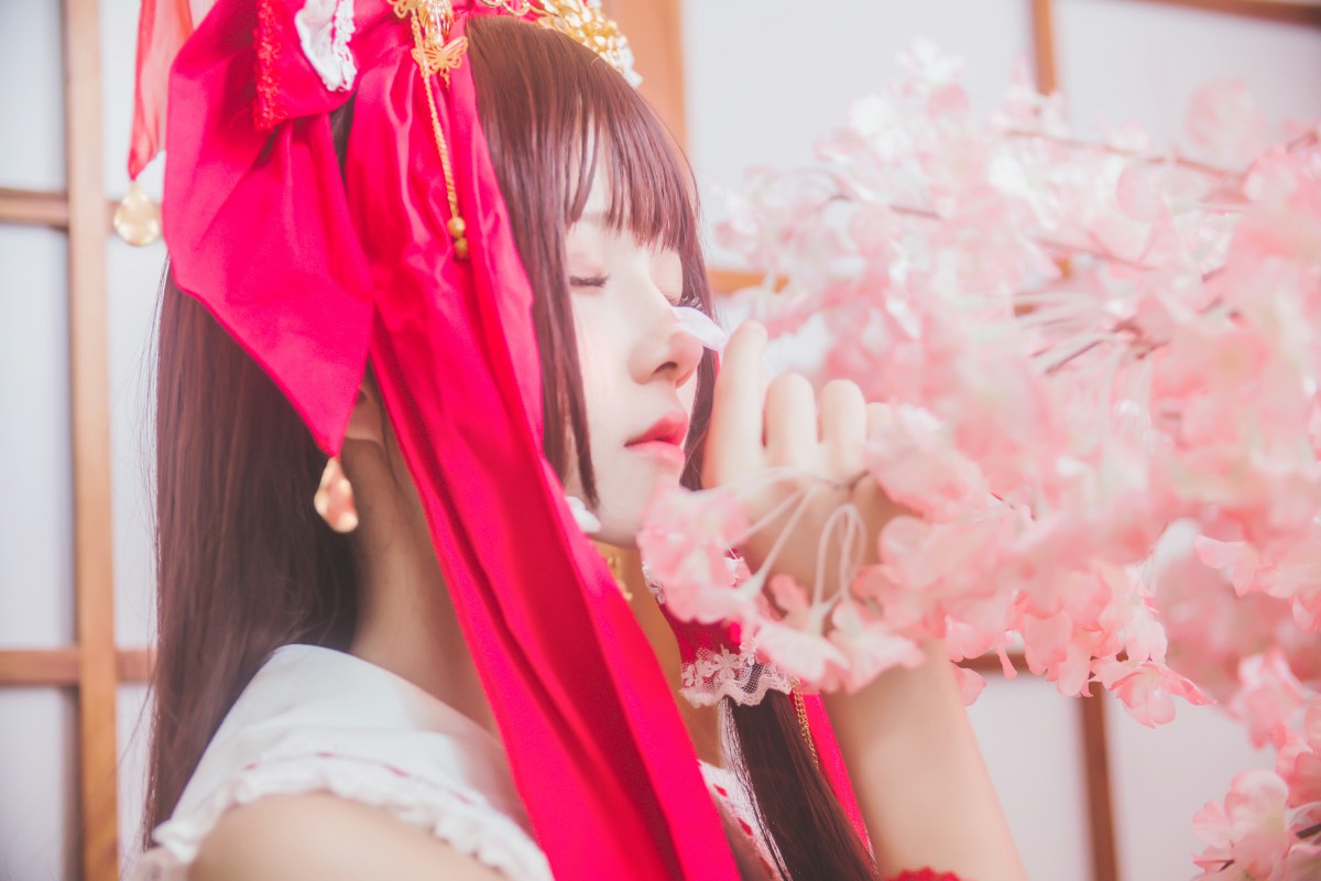 图片[35]-萝莉风COS 桜桃喵 – 灵梦 新年快乐 – COSPLAY-小乔阁