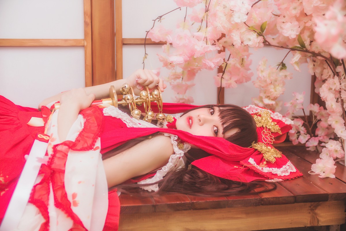 图片[36]-萝莉风COS 桜桃喵 – 灵梦 新年快乐 – COSPLAY-小乔阁