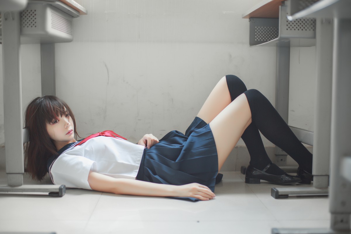 图片[28]-COS美女 疯猫ss – 同桌的水手服 – COSPLAY-小乔阁