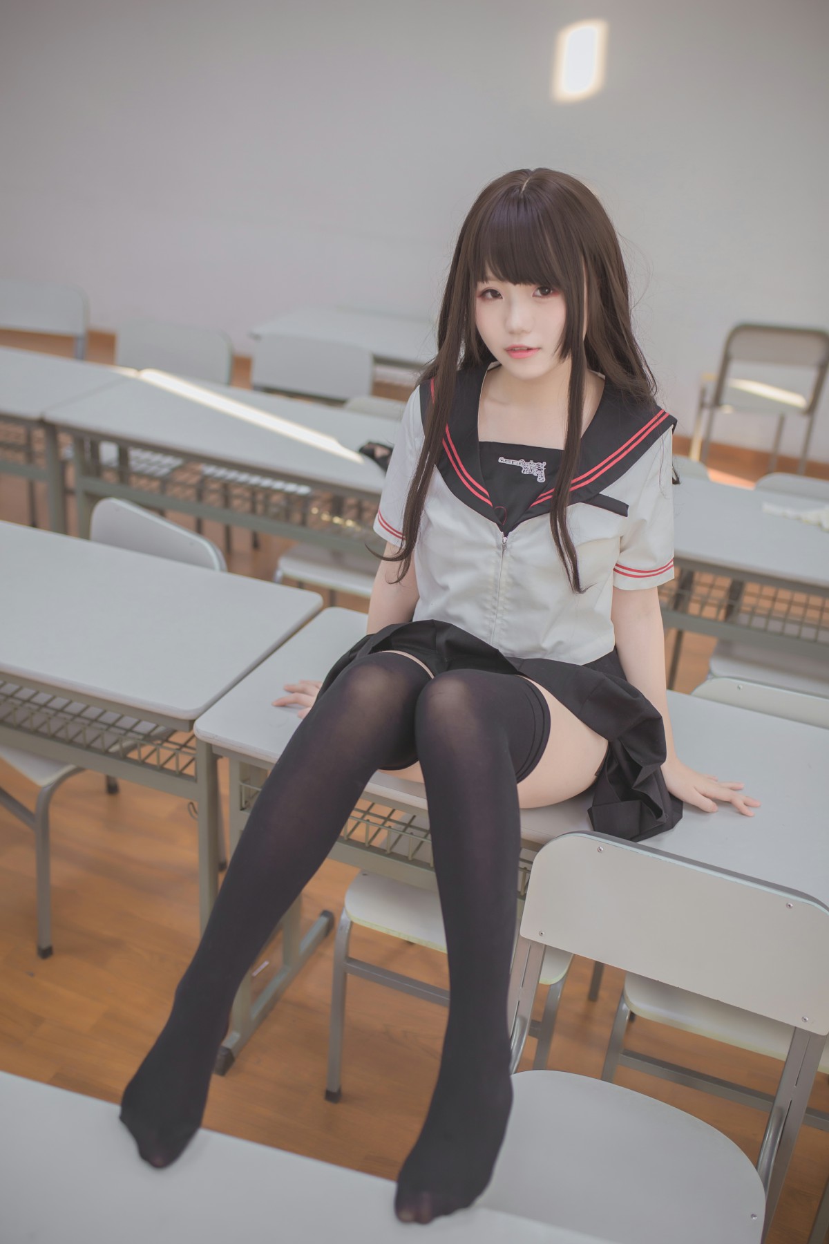 图片[7]-性感人气COSER Yoko宅夏Cos – 黑丝JK – COSPLAY-小乔阁