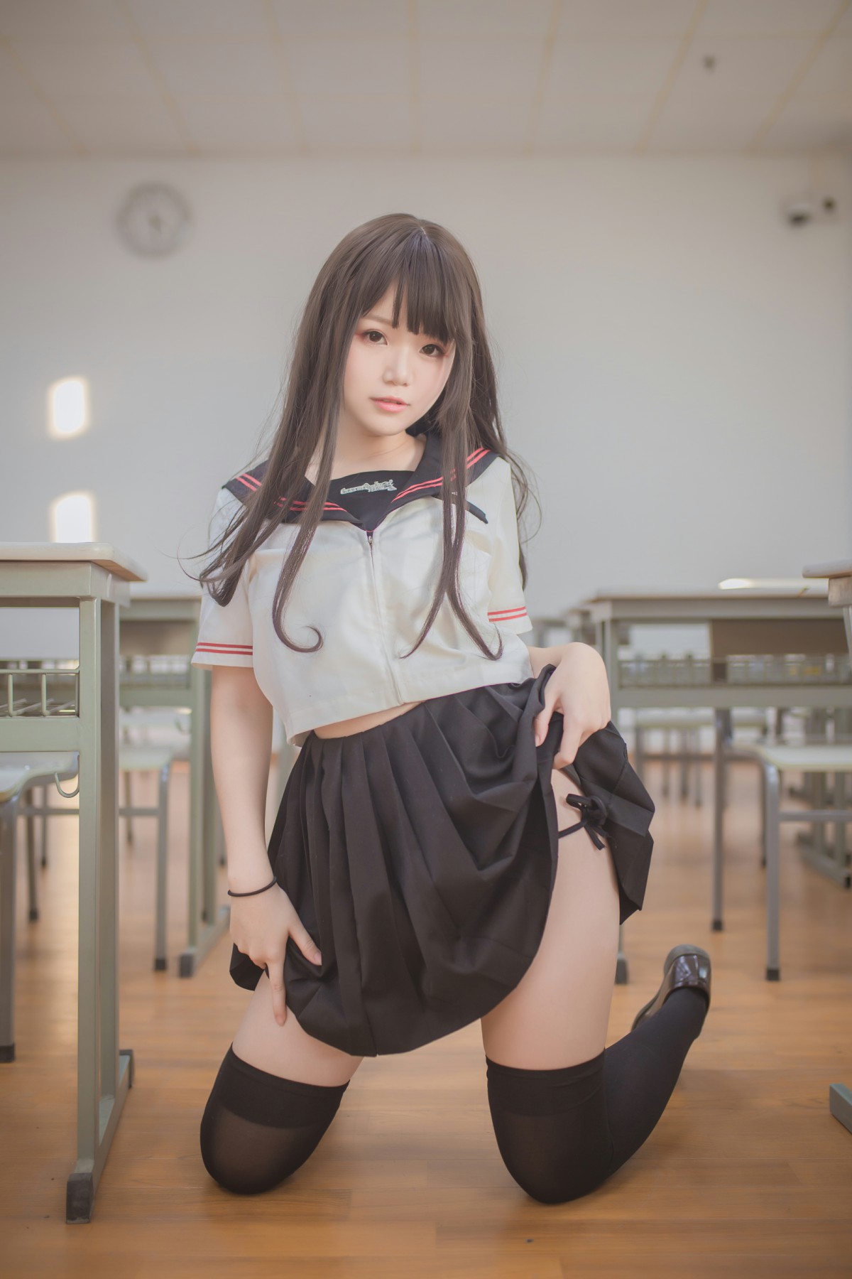 图片[11]-性感人气COSER Yoko宅夏Cos – 黑丝JK – COSPLAY-小乔阁