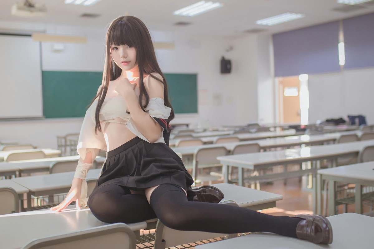 图片[24]-性感人气COSER Yoko宅夏Cos – 黑丝JK – COSPLAY-小乔阁