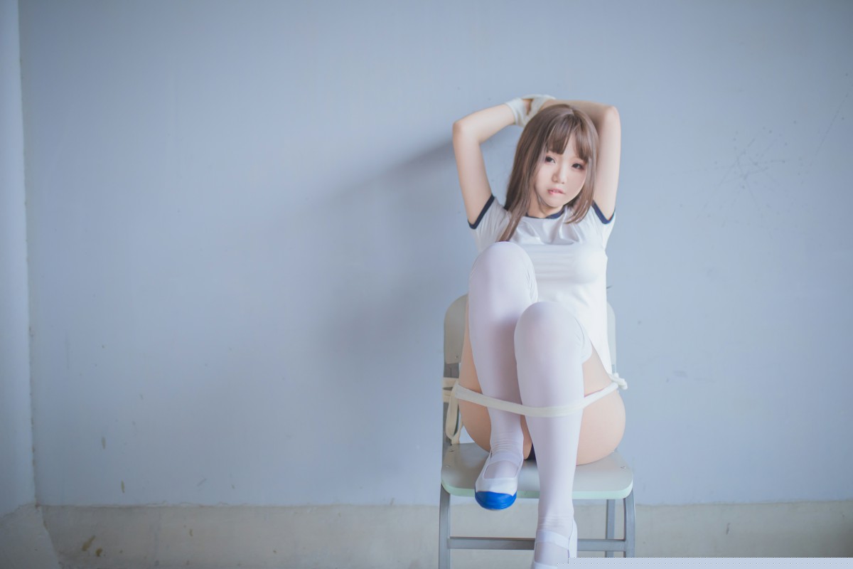 图片[8]-性感人气COSER Yoko宅夏Cos – 白丝捆绑 – COSPLAY-小乔阁