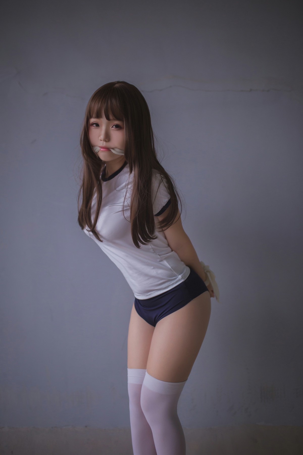 图片[23]-性感人气COSER Yoko宅夏Cos – 白丝捆绑 – COSPLAY-小乔阁