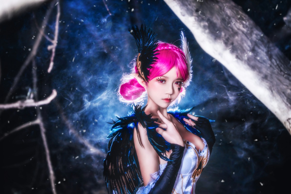 萝莉风COS 桜桃喵 – 小乔天鹅之梦 – COSPLAY-小乔阁