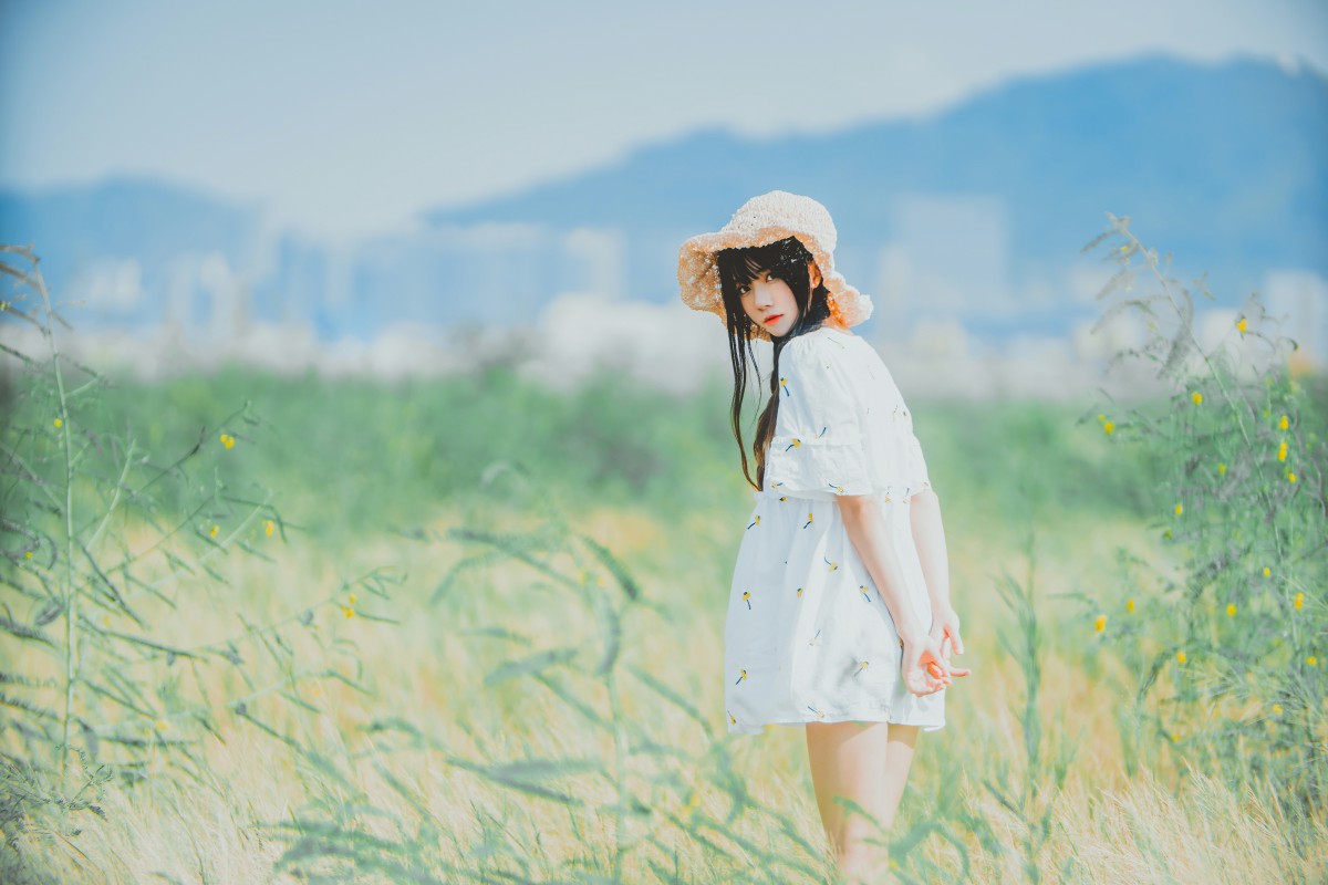 图片[8]-萝莉风COS 桜桃喵 – 田野 – COSPLAY-小乔阁