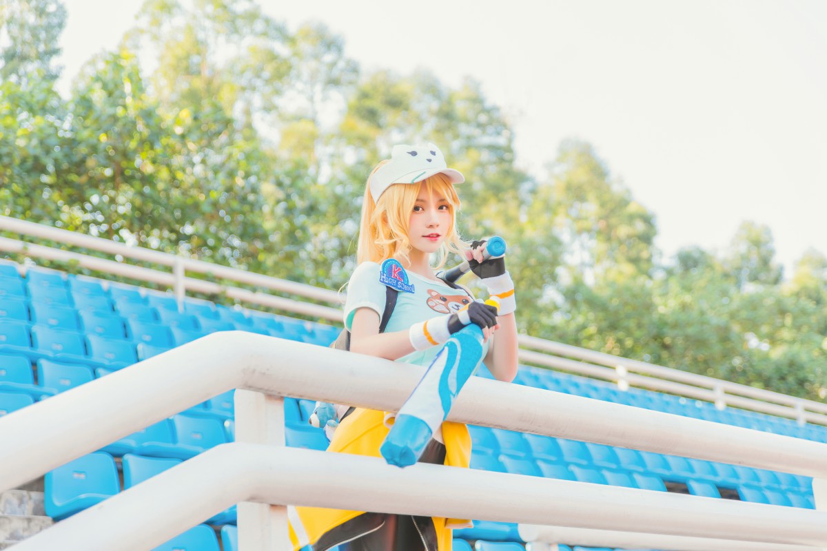 萝莉风COS 桜桃喵 – 花木兰青春决赛季 – COSPLAY-小乔阁