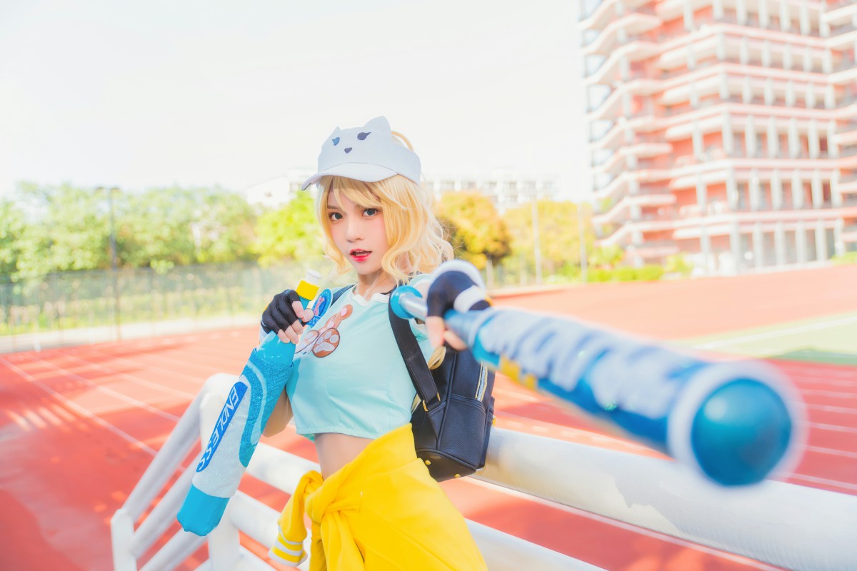 图片[2]-萝莉风COS 桜桃喵 – 花木兰青春决赛季 – COSPLAY-小乔阁