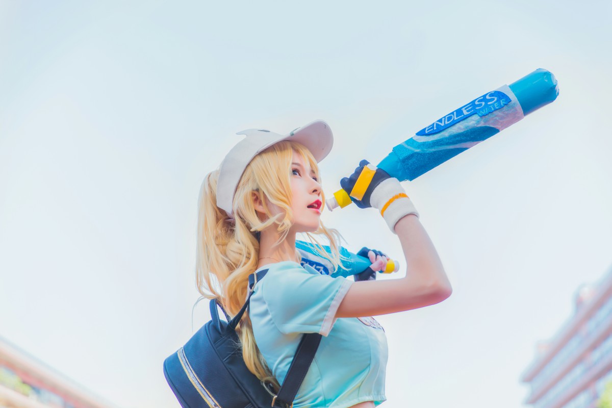 图片[4]-萝莉风COS 桜桃喵 – 花木兰青春决赛季 – COSPLAY-小乔阁