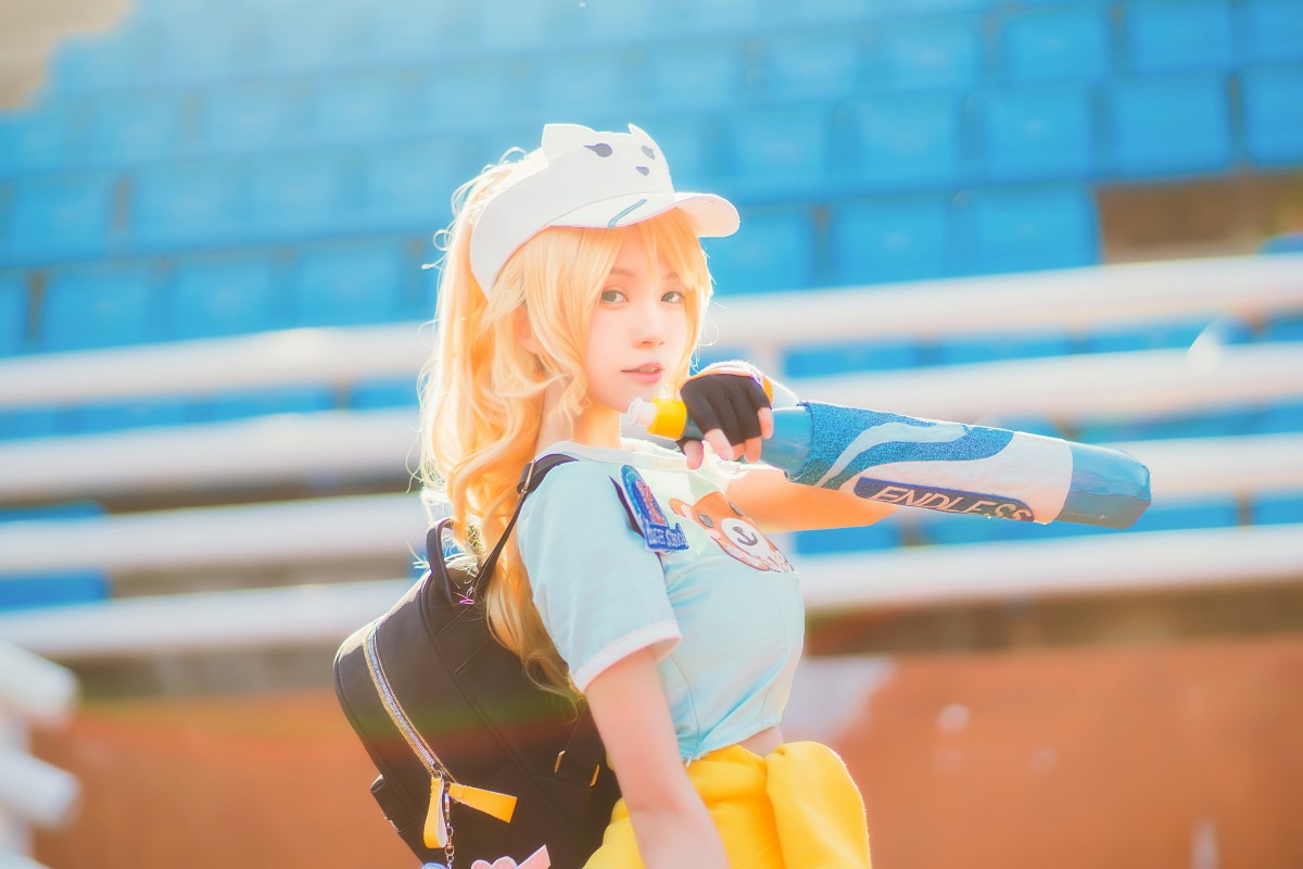 图片[5]-萝莉风COS 桜桃喵 – 花木兰青春决赛季 – COSPLAY-小乔阁