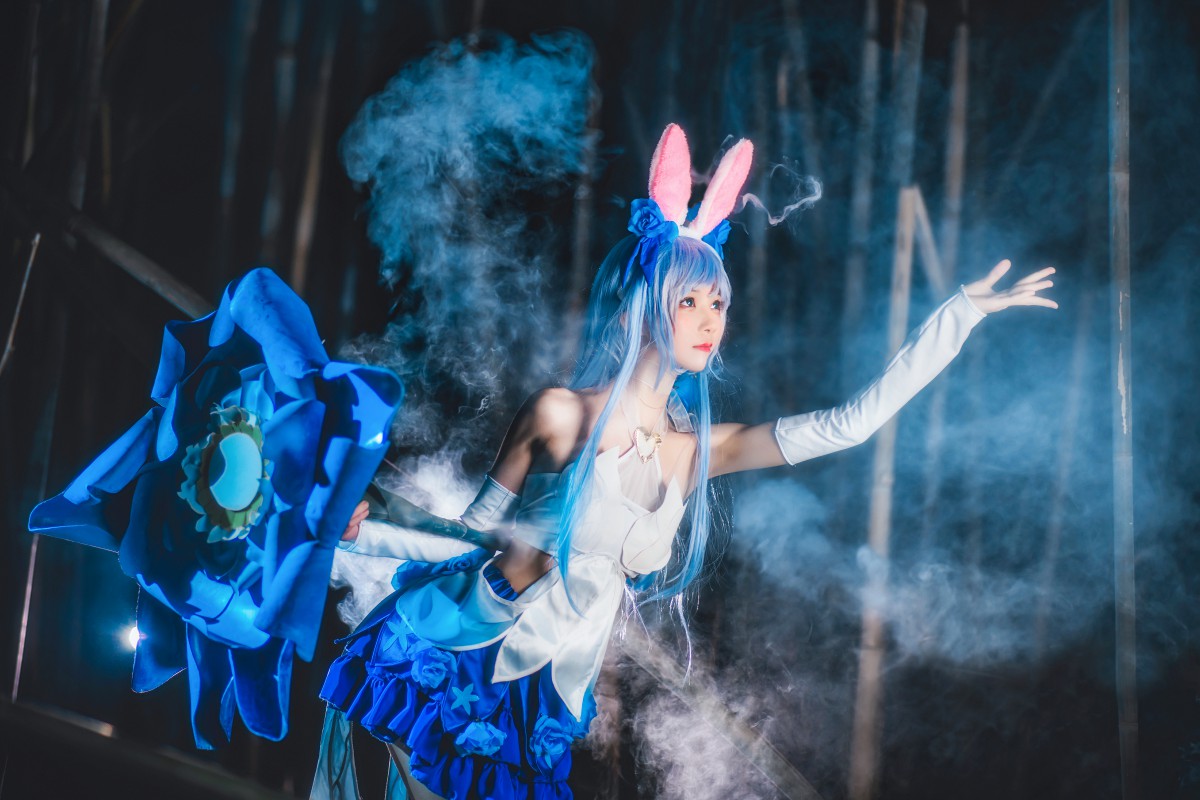 萝莉风COS 桜桃喵 – 花间舞 – COSPLAY-小乔阁