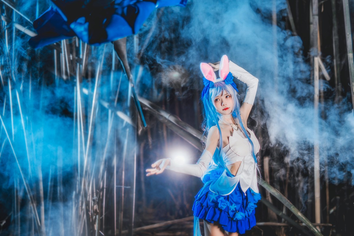 图片[4]-萝莉风COS 桜桃喵 – 花间舞 – COSPLAY-小乔阁