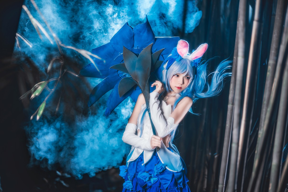 图片[10]-萝莉风COS 桜桃喵 – 花间舞 – COSPLAY-小乔阁