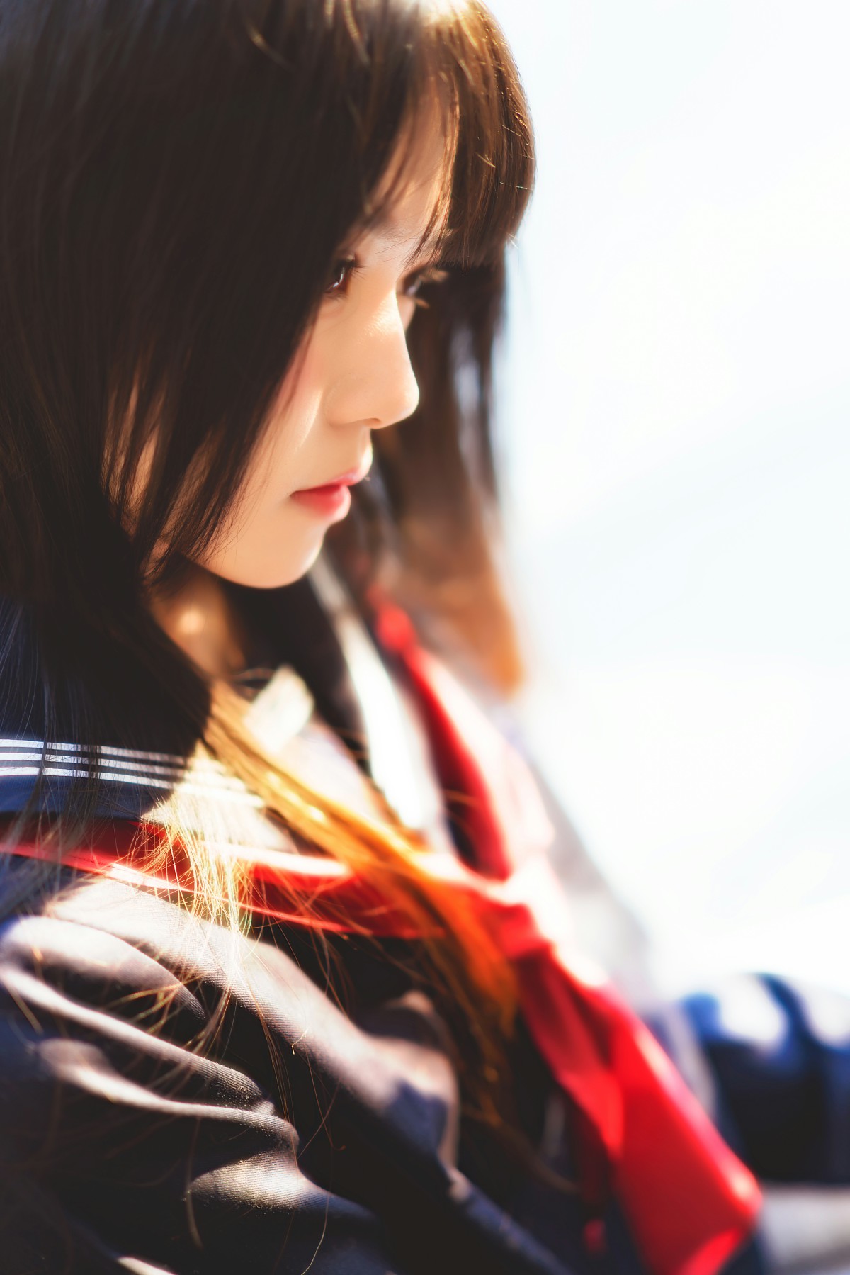 图片[13]-萝莉风COS 桜桃喵 – 黑色水手服 – COSPLAY-小乔阁