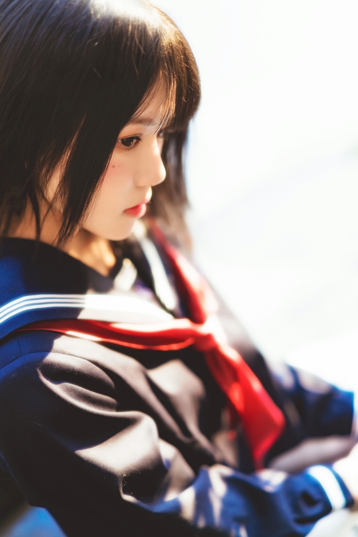 图片[14]-萝莉风COS 桜桃喵 – 黑色水手服 – COSPLAY-小乔阁