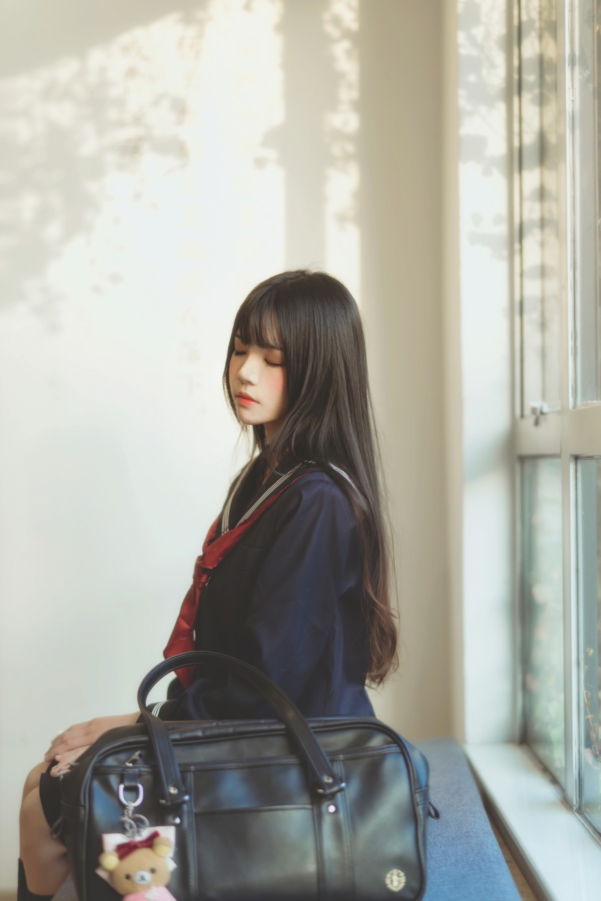 图片[28]-萝莉风COS 桜桃喵 – 黑色水手服 – COSPLAY-小乔阁