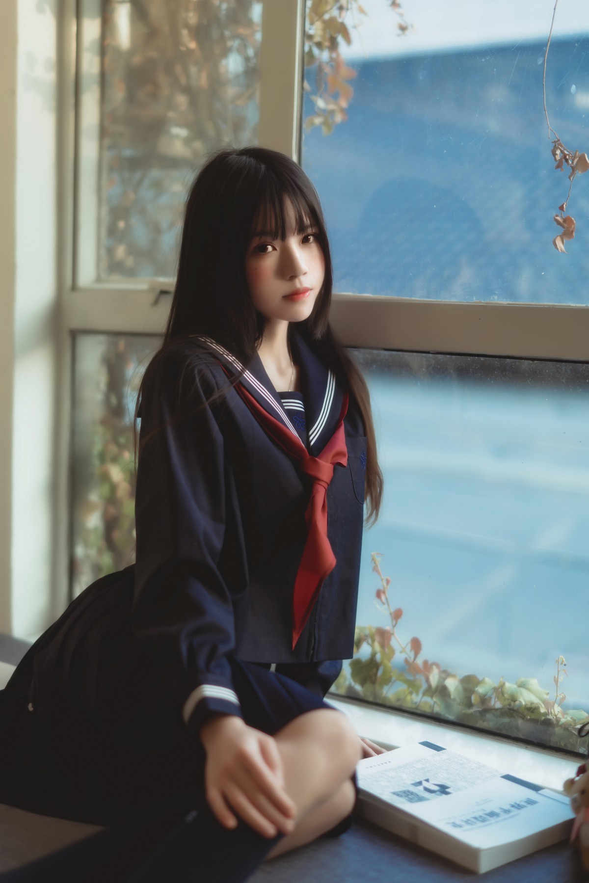 图片[30]-萝莉风COS 桜桃喵 – 黑色水手服 – COSPLAY-小乔阁