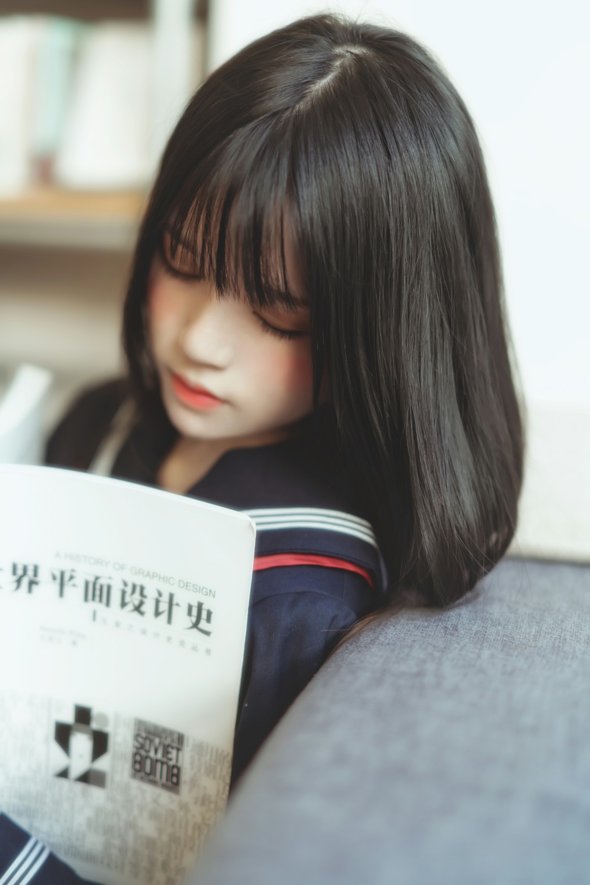 图片[34]-萝莉风COS 桜桃喵 – 黑色水手服 – COSPLAY-小乔阁