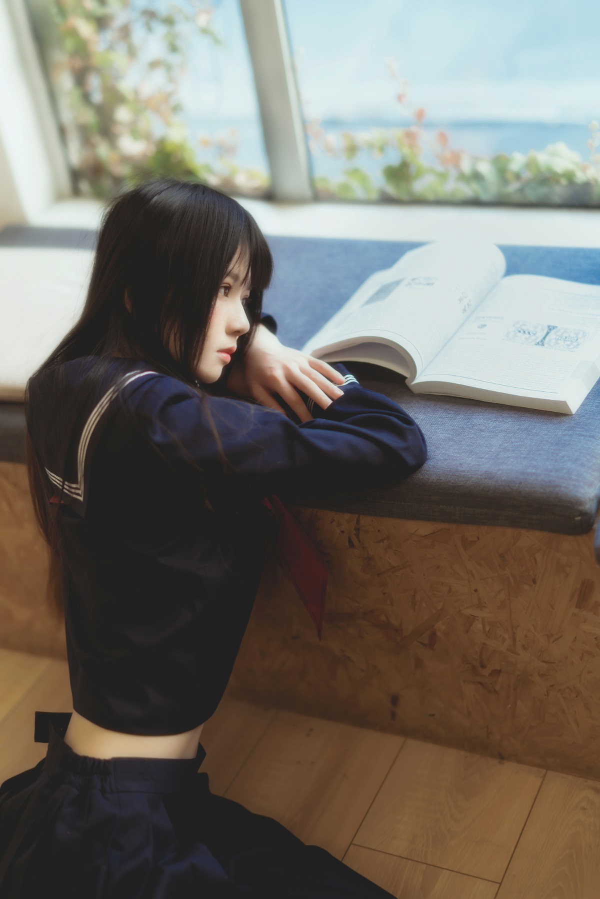 图片[35]-萝莉风COS 桜桃喵 – 黑色水手服 – COSPLAY-小乔阁