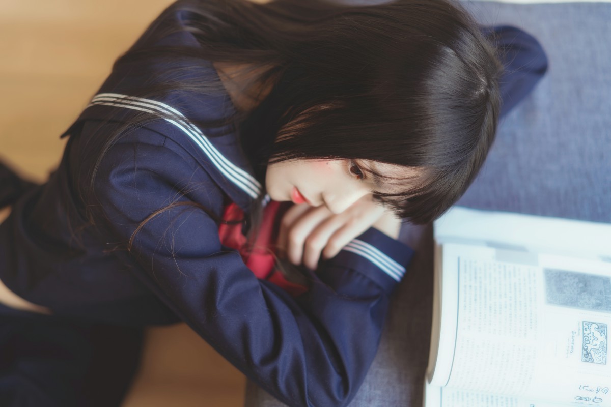 图片[37]-萝莉风COS 桜桃喵 – 黑色水手服 – COSPLAY-小乔阁