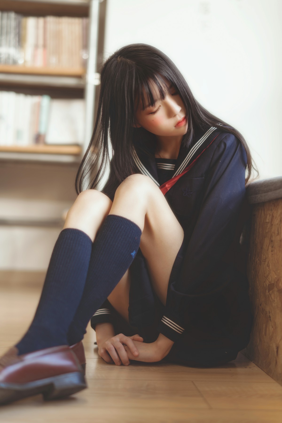 图片[39]-萝莉风COS 桜桃喵 – 黑色水手服 – COSPLAY-小乔阁