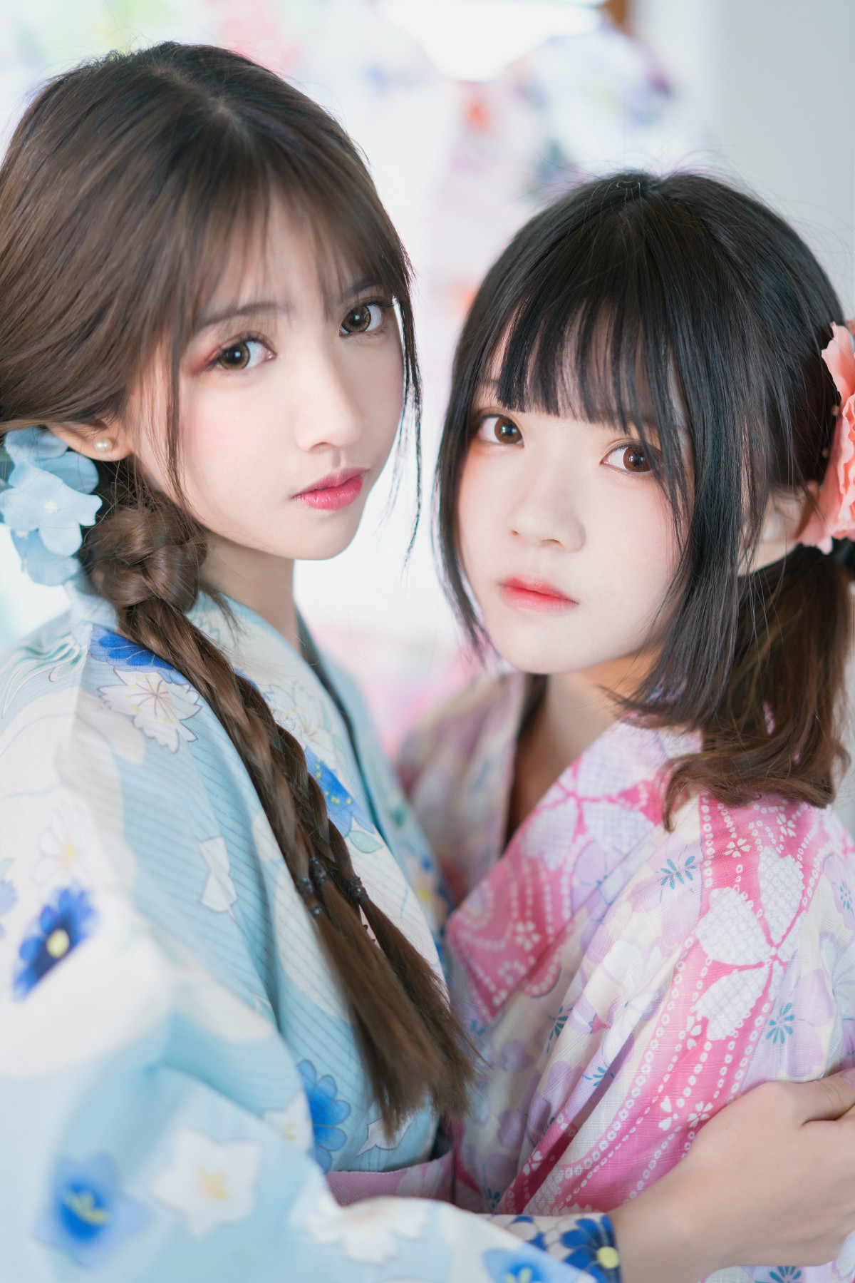 图片[3]-萝莉风COS 桜桃喵&amp;鳗鱼霏子 – 百合 – COSPLAY-小乔阁