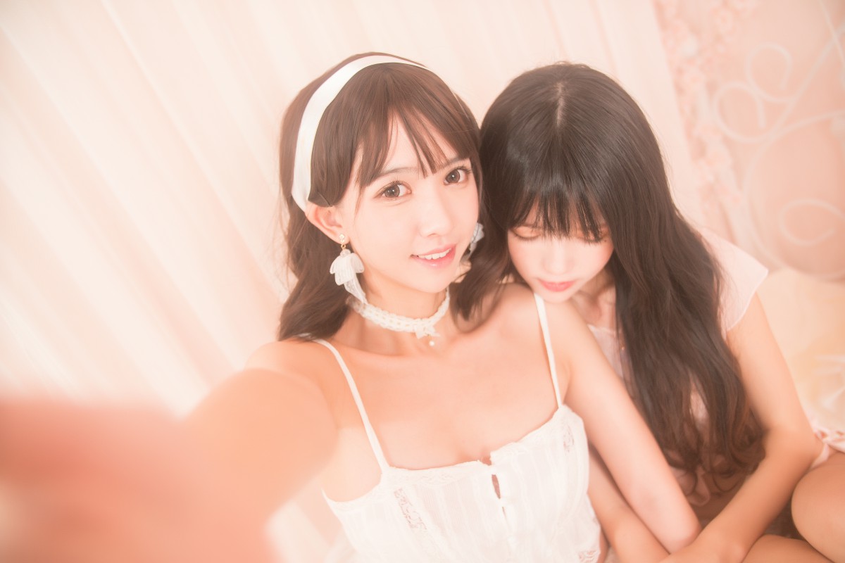 图片[12]-萝莉风COS 桜桃喵&amp;鳗鱼霏子 – 百合 – COSPLAY-小乔阁