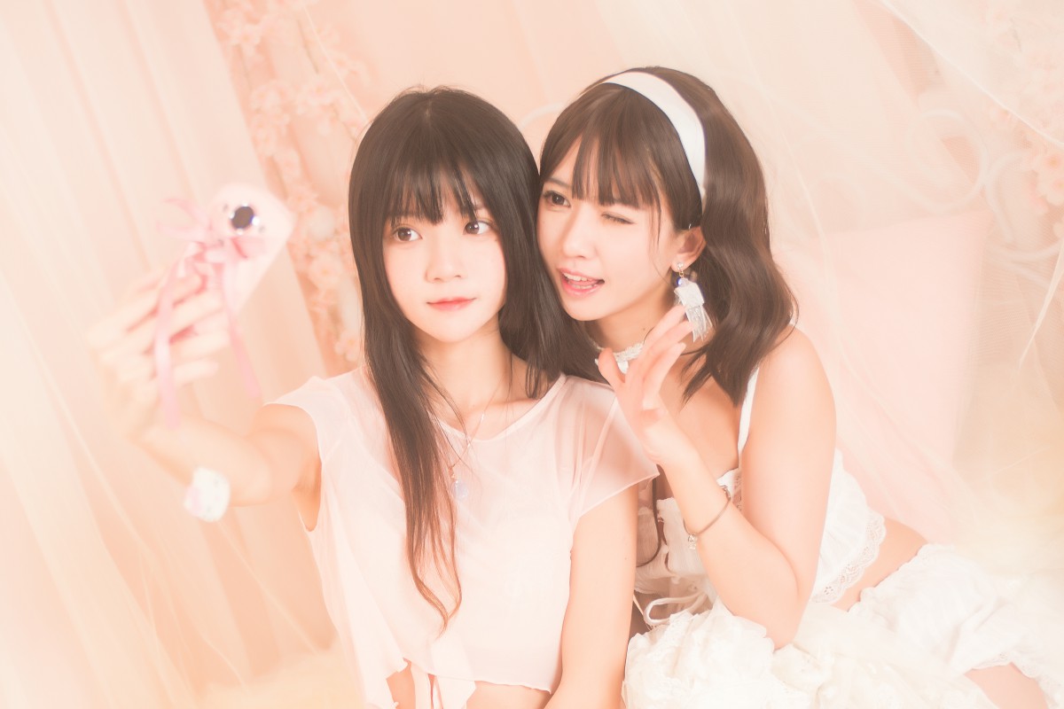 图片[15]-萝莉风COS 桜桃喵&amp;鳗鱼霏子 – 百合 – COSPLAY-小乔阁