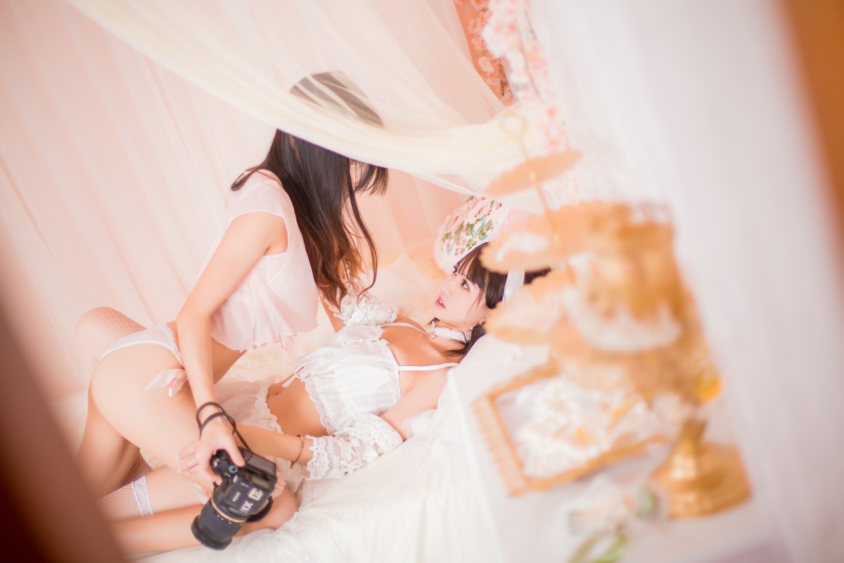 图片[19]-萝莉风COS 桜桃喵&amp;鳗鱼霏子 – 百合 – COSPLAY-小乔阁