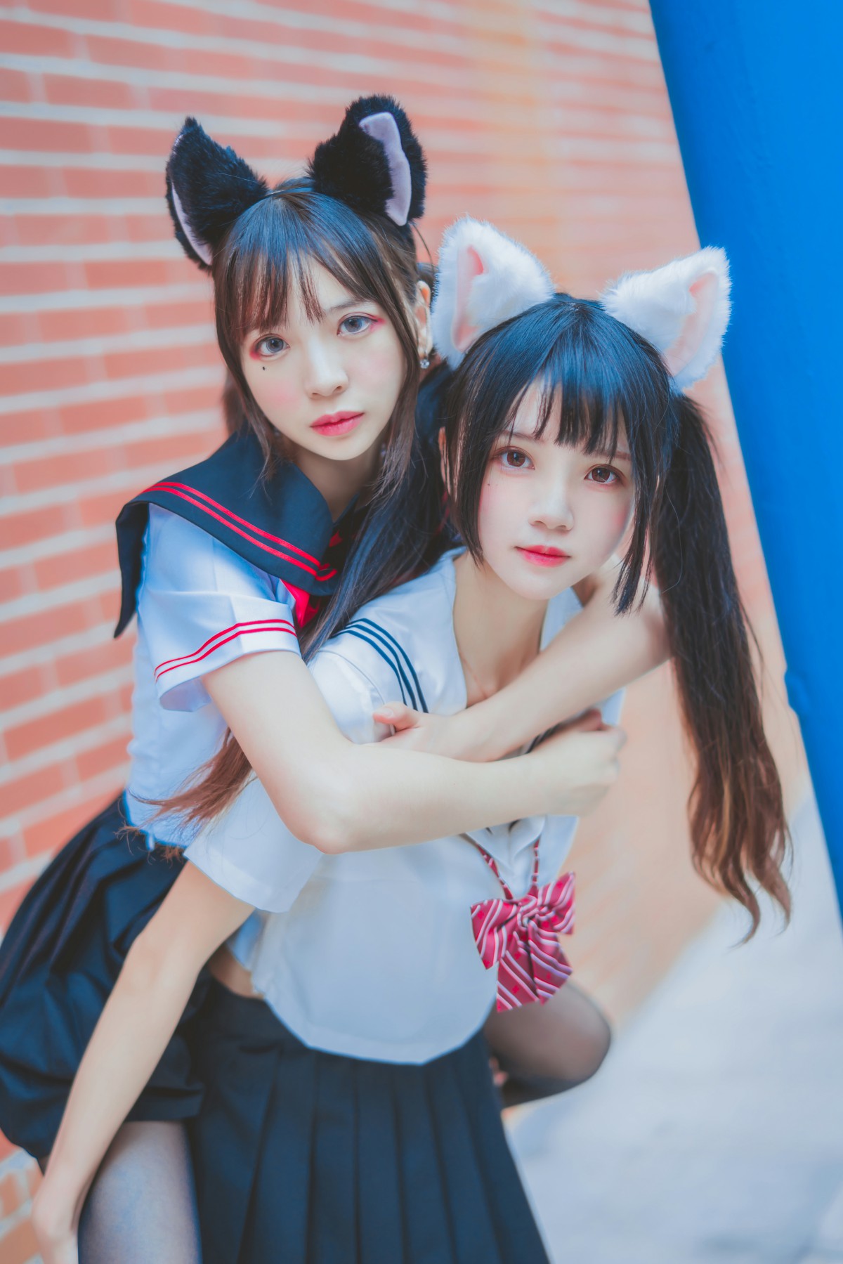 图片[18]-萝莉风COS 桜桃喵&amp;疯猫ss – JK百合2 – COSPLAY-小乔阁