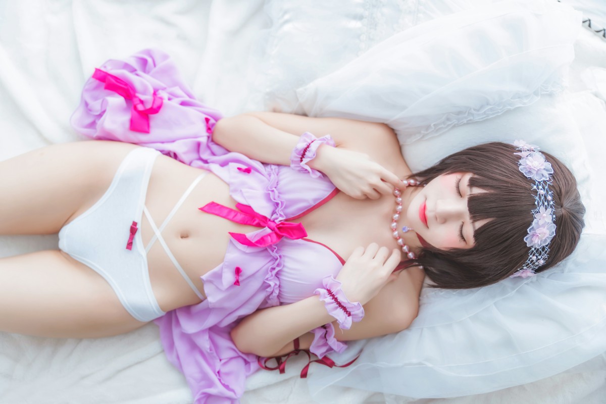 图片[31]-萝莉风COS 桜桃喵 – 加藤惠系列之小睡裙 – COSPLAY-小乔阁