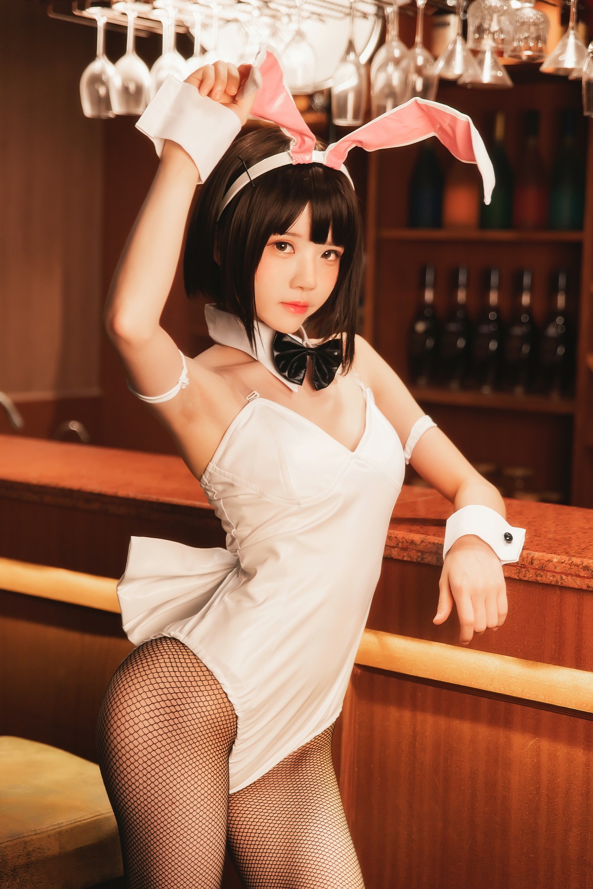 图片[12]-萝莉风COS 桜桃喵 – 加藤惠系列之兔女郎 – COSPLAY-小乔阁