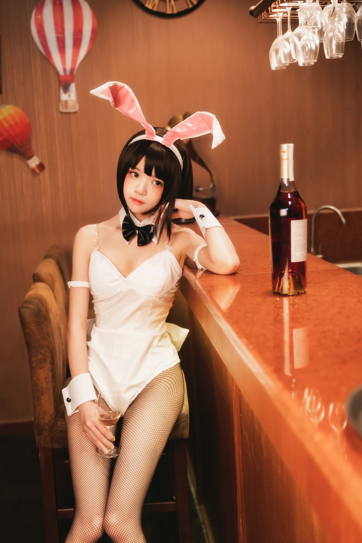 图片[26]-萝莉风COS 桜桃喵 – 加藤惠系列之兔女郎 – COSPLAY-小乔阁