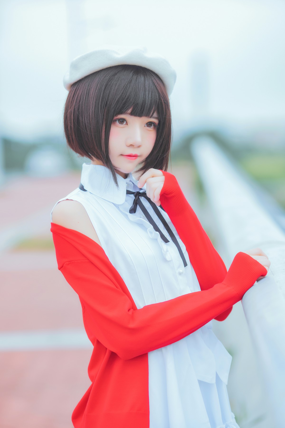 图片[2]-萝莉风COS 桜桃喵 – 加藤惠系列之常服 – COSPLAY-小乔阁