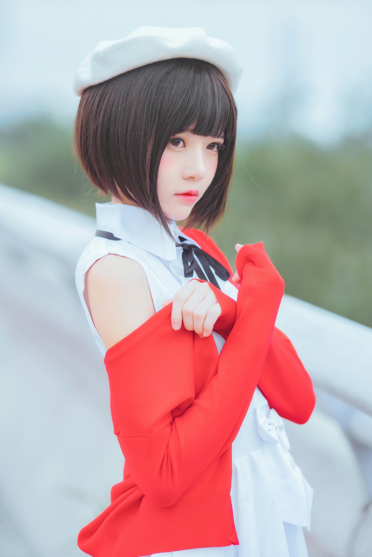 图片[3]-萝莉风COS 桜桃喵 – 加藤惠系列之常服 – COSPLAY-小乔阁