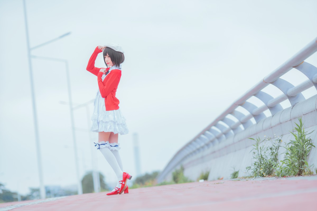 图片[5]-萝莉风COS 桜桃喵 – 加藤惠系列之常服 – COSPLAY-小乔阁