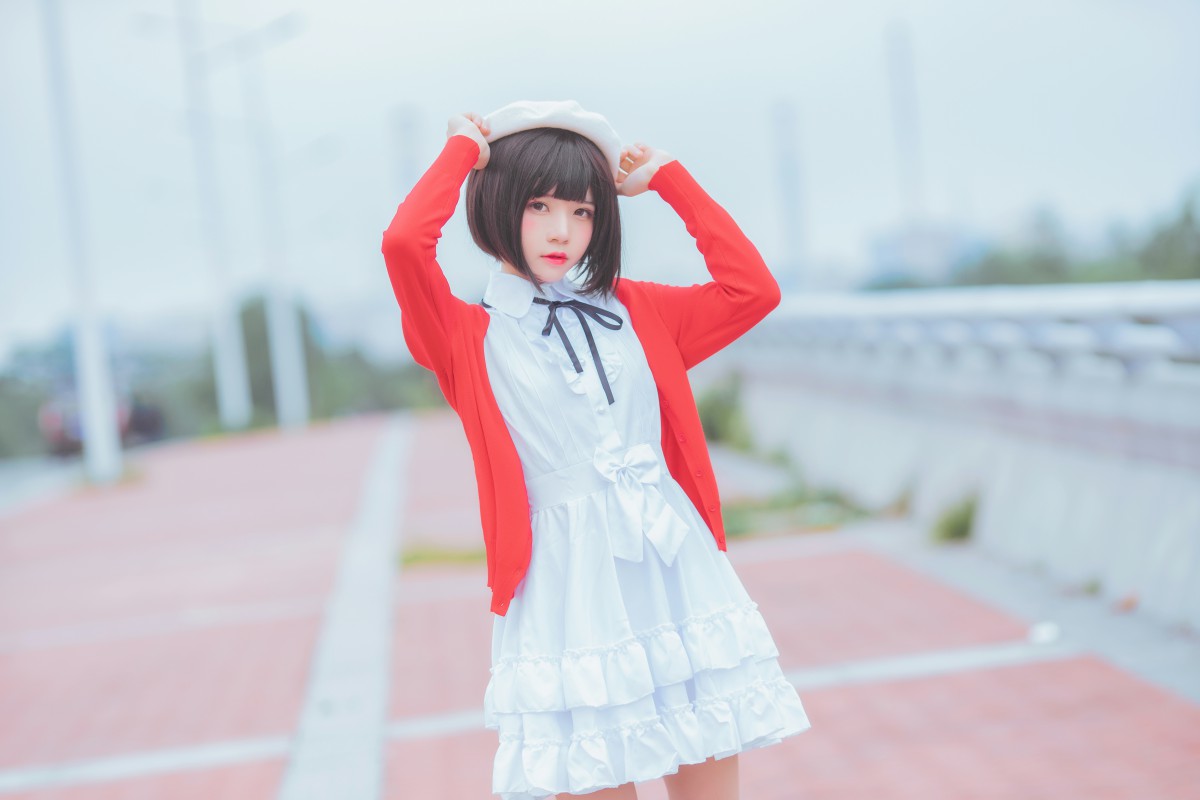 图片[7]-萝莉风COS 桜桃喵 – 加藤惠系列之常服 – COSPLAY-小乔阁