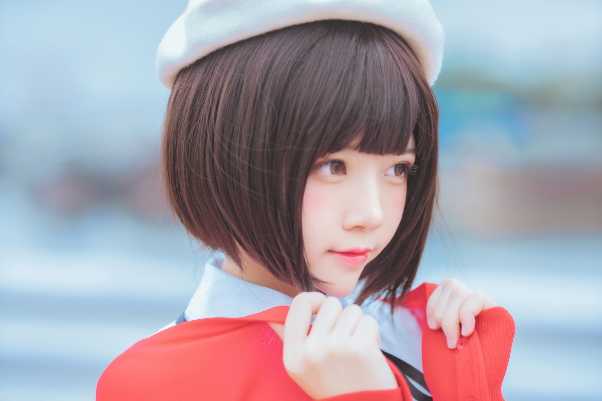 图片[10]-萝莉风COS 桜桃喵 – 加藤惠系列之常服 – COSPLAY-小乔阁