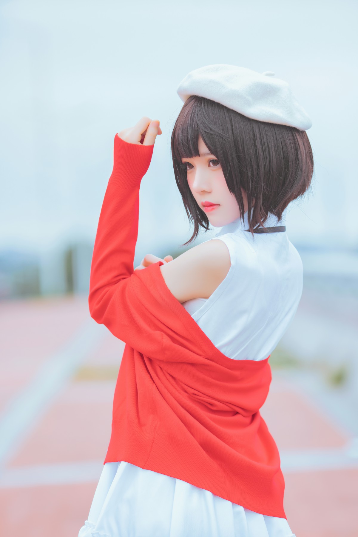 图片[11]-萝莉风COS 桜桃喵 – 加藤惠系列之常服 – COSPLAY-小乔阁