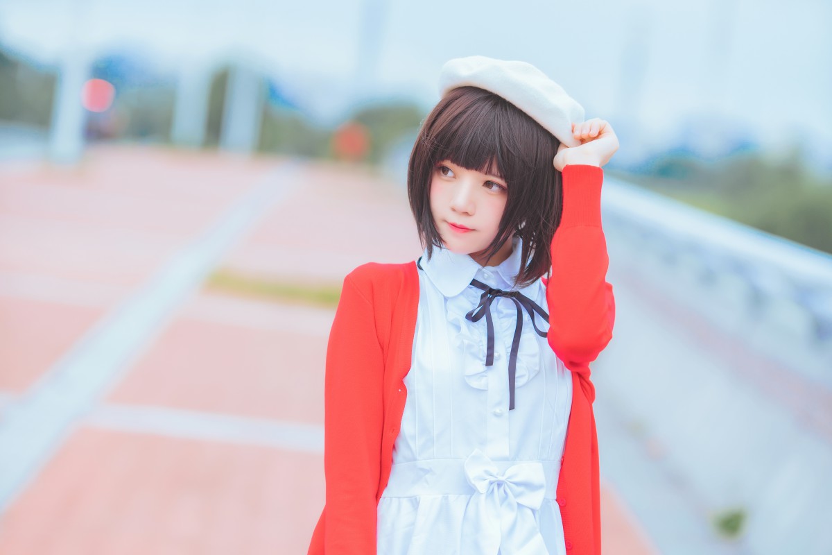图片[17]-萝莉风COS 桜桃喵 – 加藤惠系列之常服 – COSPLAY-小乔阁