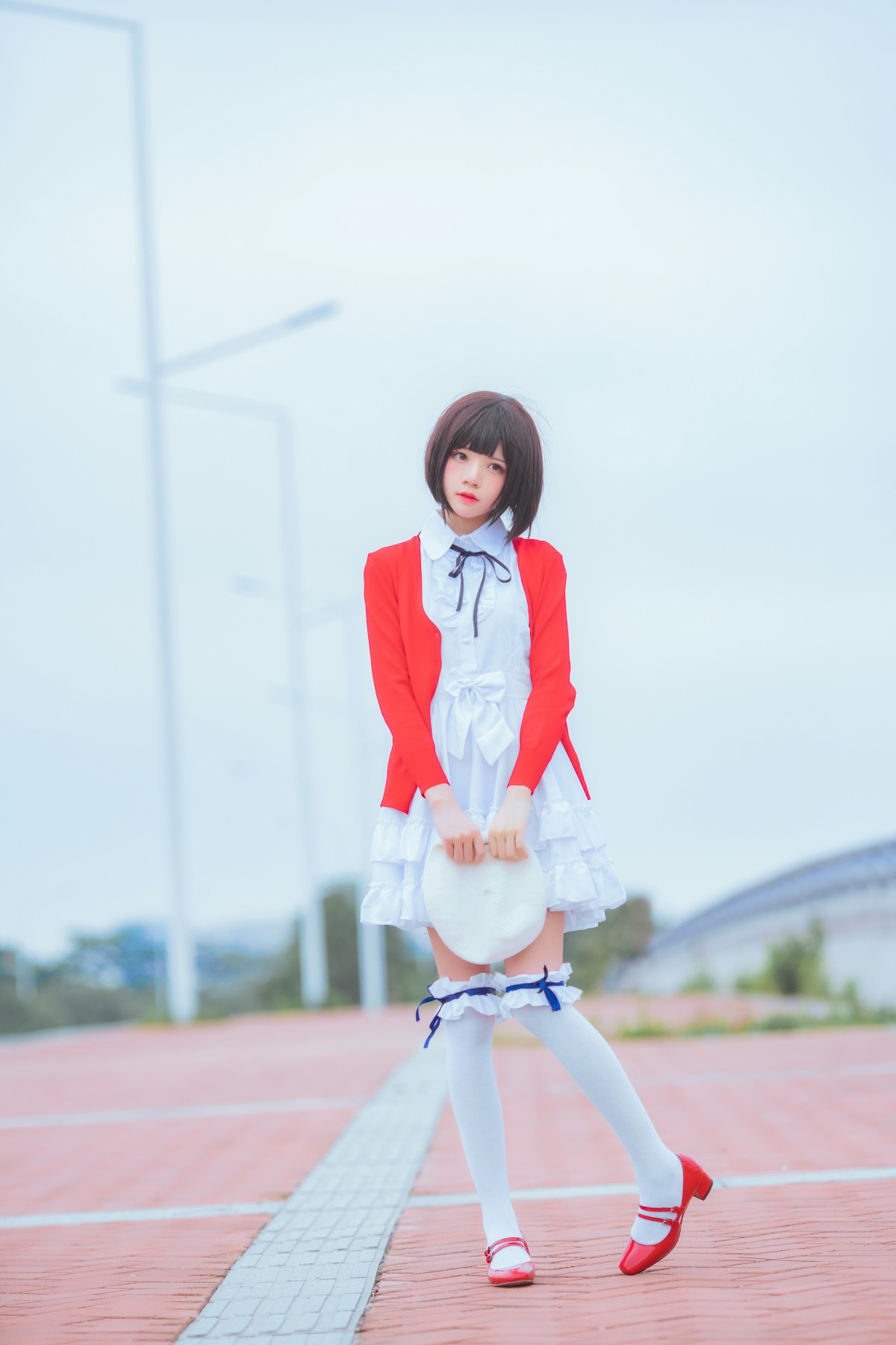 图片[21]-萝莉风COS 桜桃喵 – 加藤惠系列之常服 – COSPLAY-小乔阁