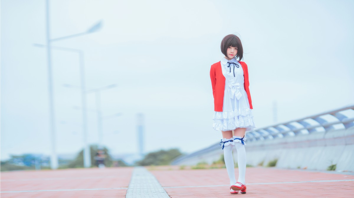 图片[20]-萝莉风COS 桜桃喵 – 加藤惠系列之常服 – COSPLAY-小乔阁