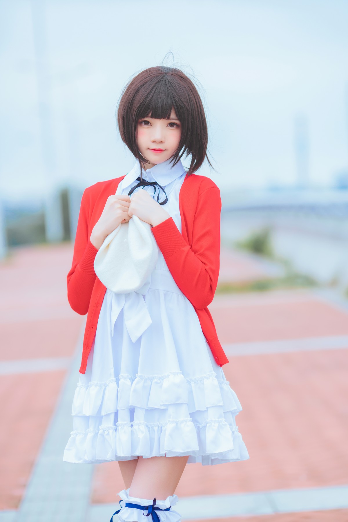 图片[22]-萝莉风COS 桜桃喵 – 加藤惠系列之常服 – COSPLAY-小乔阁